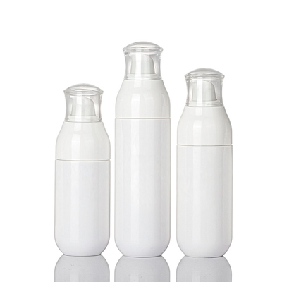 El mini plástico cosmético del perfume del envase de la ronda clara vacía subió botella del espray de la niebla del oro