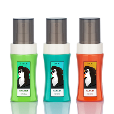 Botella plástica vacía retráctil del espray del animal doméstico de 80ml con el rociador de niebla fina