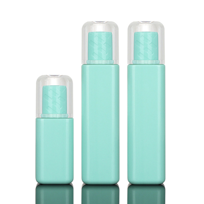 Juego de botellas de plástico de 50g y 80g para traje de embalaje de tarro de CosmeticSkincare