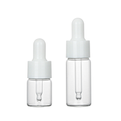 la botella cosmética del dropper 10ml, pequeño dropper helado embotella plástico