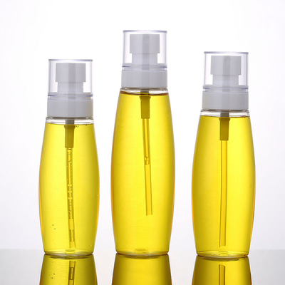Capacidad cosmética helada de PlasticPlastic 100ml de la botella del espray reutilizable