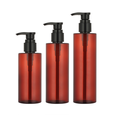 Ronda Amber Shampoo Bottle Pump Sprayer 150ml 200ml 250ml para el gel de la ducha