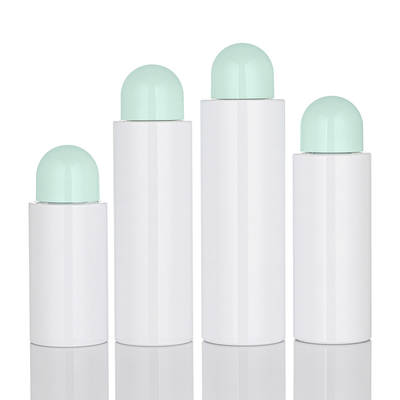 Las botellas plásticas del tapón de tuerca de la loción del OEM ACARICIAN los paquetes de vacaciones cosméticos de 150ml 300ml