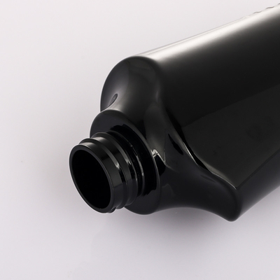 Botella de empaquetado del champú de la bomba del oro del ANIMAL DOMÉSTICO del hibiki del negro del kylie de la loción de encargo única al por mayor de los cosméticos