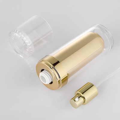 sistema poner crema de lujo cosmético del skincare de los envases de la botella 50g de la loción del maquillaje de acrílico plástico de la belleza de 30ml 50ml 100ml 120ml
