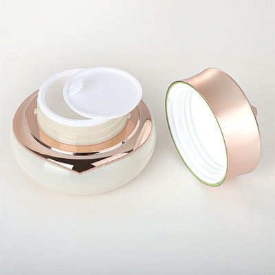 Empaquetado único del traje de Skincare de la botella de la loción de la tinta del tarro 100ml 120ml 150ml de la crema de cara 50ml del oro de lujo