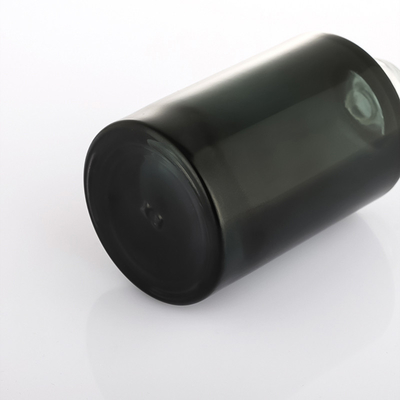 Botella negra de lujo del dropper del perfume del suero del aceite de pelo 30ml de los plásticos vacíos amistosos de Eco
