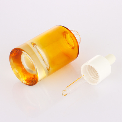 Botellas plásticas del cuentagotas del cuadrado del aceite esencial de lujo de alta calidad 30ml para el cosmético