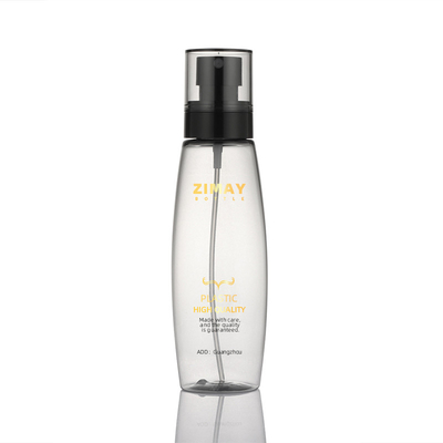 Vacío oscuro diseño de lujo cosméticos vacíos 100 ml botella de loción de tóner botella contenedor