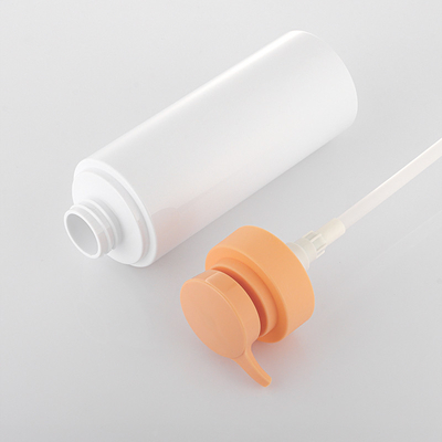 Empaquetado del envase vacío de la botella cosmética blanca clara de la loción 100ml