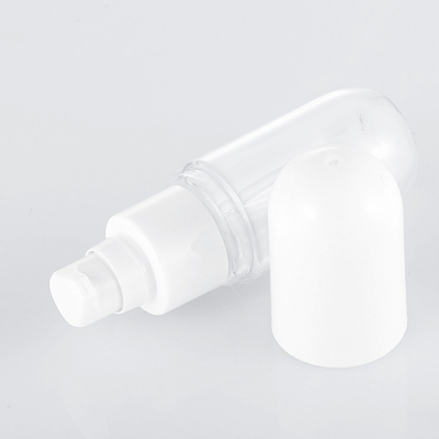 Botella plástica redonda vacía clara del espray de pelo de PETG para la loción del cuidado de piel