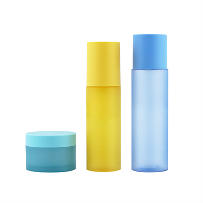 El empaquetado cosmético amistoso de Eco fija el juego del tarro de la crema del cuidado de la cara 155ml
