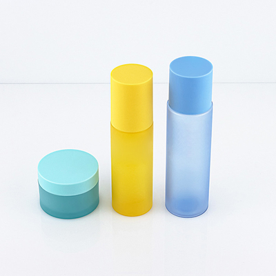 El empaquetado cosmético amistoso de Eco fija el juego del tarro de la crema del cuidado de la cara 155ml