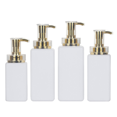Champú y acondicionador de cabello y acondicionador cuadrados de botella de bomba de loción de plástico de 800 ml