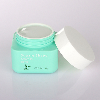 El empaquetado cosmético verde elegante fija el estilo simple de 50g 80g 100ml 160ml
