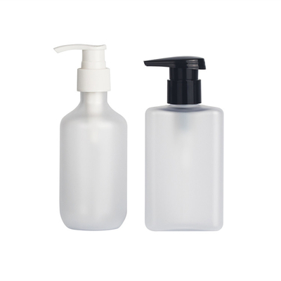 Empaquetado cosmético blanco mate del cuidado de piel de la botella de la loción del HDPE del plástico 30ml 60ml 100ml