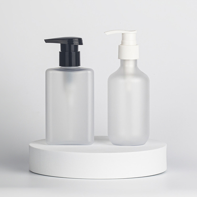 Empaquetado cosmético blanco mate del cuidado de piel de la botella de la loción del HDPE del plástico 30ml 60ml 100ml