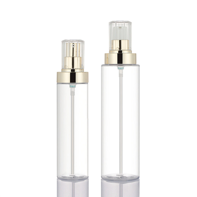 Conjunto cosmético de lujo para el cuidado de la piel que empaqueta la loción corporal del suero de la cara de la bomba del aerosol transparente 250ml