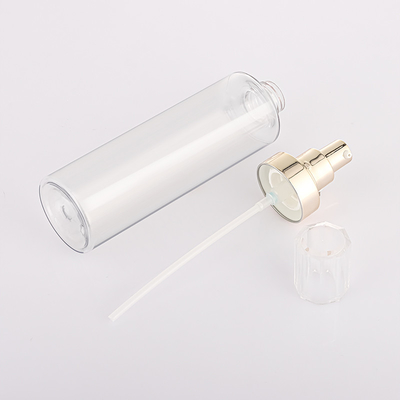 Conjunto cosmético de lujo para el cuidado de la piel que empaqueta la loción corporal del suero de la cara de la bomba del aerosol transparente 250ml