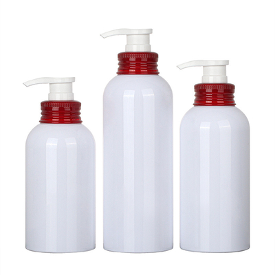 Crema de empaquetado biodegradable 300ml del cuidado del cabello de la botella de lavado del cuerpo de bomba