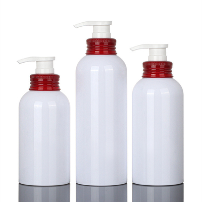 Crema de empaquetado biodegradable 300ml del cuidado del cabello de la botella de lavado del cuerpo de bomba