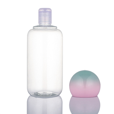 botella plástica de la loción del champú 500ml con el empaquetado de Skincare del casquillo del top del tornillo