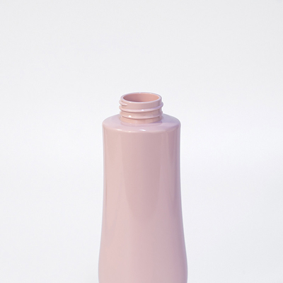 La unidad blanca del rosa del ANIMAL DOMÉSTICO de lujo de 300ml 500ml 700ml popular modifica la botella de Logo Gold Pump Plastic Shampoo para requisitos particulares
