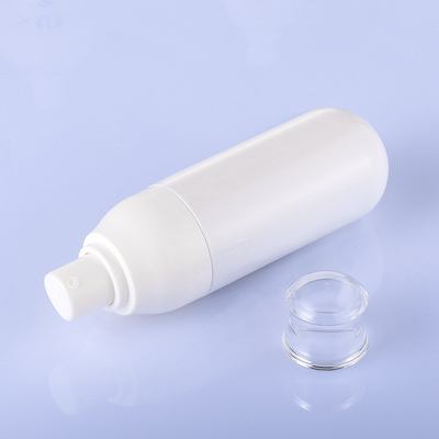 Las botellas blancas del espray del plástico transparente de 2 onzas ACARICIAN la forma redonda material para el perfume