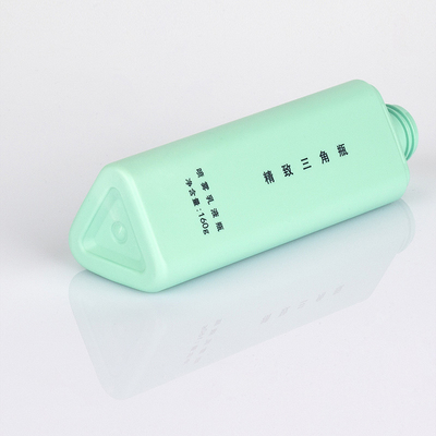 Botella cosmética triangular única Matte Green Frosted Surface del espray 50 ml