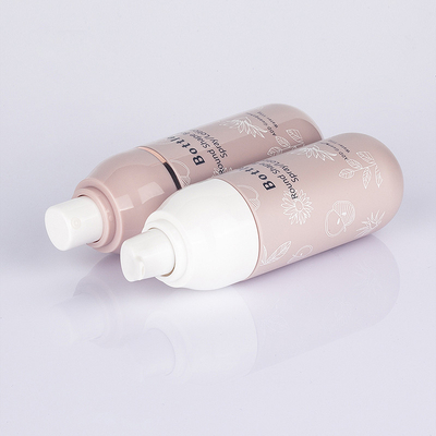 botellas plásticas vacías heladas para la impresión de la pantalla de la loción biodegradable