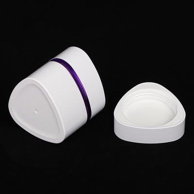 El empaquetado cosmético de sellado caliente fija a Violet Serum triangular