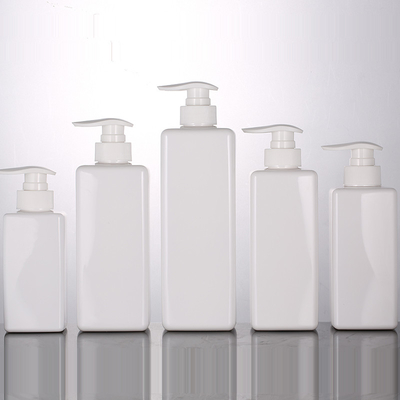 Botellas de empaquetado del champú de la palanca de selección del precio de fábrica 100ml 150ml 200ml 300ml 400ml 500ml del jabón del claro del skincare plástico de la loción