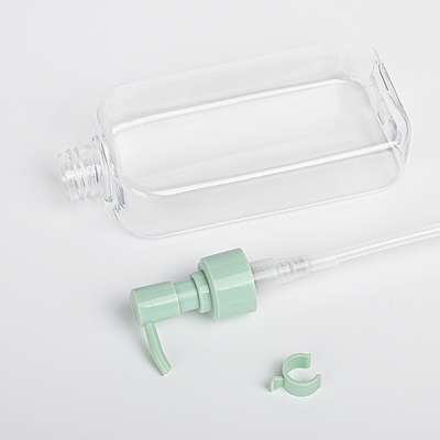 Cosméticos redondos vacíos claros de la loción del cuerpo que empaquetan el aceite de limpiamiento facial Bottl de la bomba plástica de los envases