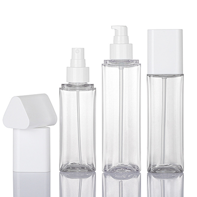 Pantalla vacía plástica vacía de las botellas del espray 100ml que imprime el ODM disponible