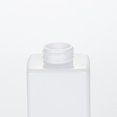 Botella plástica de empaquetado vacía del champú de 300ml 400ml 500ml del cosmético de lujo privado de aire biodegradable del cuadrado