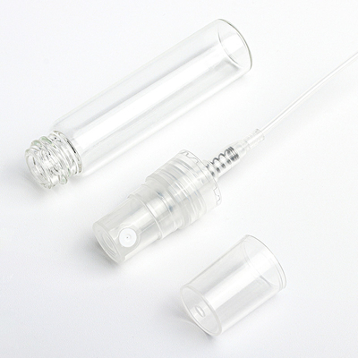 El espray cosmético del plástico transparente de la botella 5ML del espray del viaje embotella reciclable