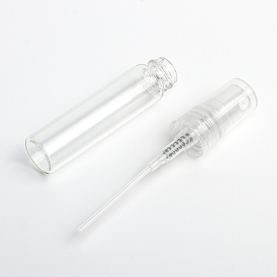 El espray cosmético del plástico transparente de la botella 5ML del espray del viaje embotella reciclable