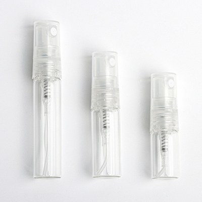 El espray cosmético del plástico transparente de la botella 5ML del espray del viaje embotella reciclable