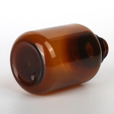 Sistemas de empaquetado cosméticos del ODM, 60ml 90ml 130ml Amber Plastic Cosmetic Jars