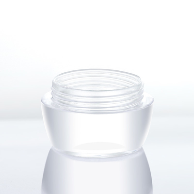 capacidad plástica transparente de la botella 50g del espray de 62m m para la crema del ojo