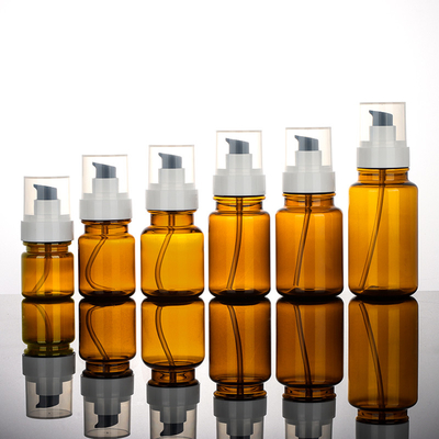 ACARICIE los tarros cosméticos plásticos con recargable hermético hermético de las tapas
