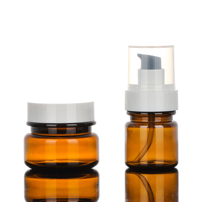 ACARICIE los tarros cosméticos plásticos con recargable hermético hermético de las tapas