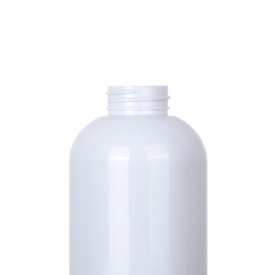 los envases vacíos 400ml redondean champú plástico del ANIMAL DOMÉSTICO de la loción y la botella privada de aire de la bomba del acondicionador