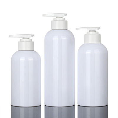 botella única al por mayor de reciclaje plástica del champú de la forma 500ml del envase de 350ml Skincare con la bomba