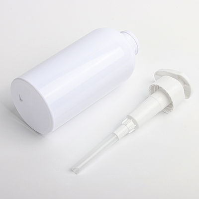 botella única al por mayor de reciclaje plástica del champú de la forma 500ml del envase de 350ml Skincare con la bomba