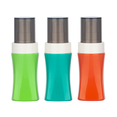 Pequeñas botellas del espray del plástico transparente del ODM, botella recargable del espray 80ml