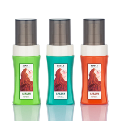 Pequeñas botellas del espray del plástico transparente del ODM, botella recargable del espray 80ml