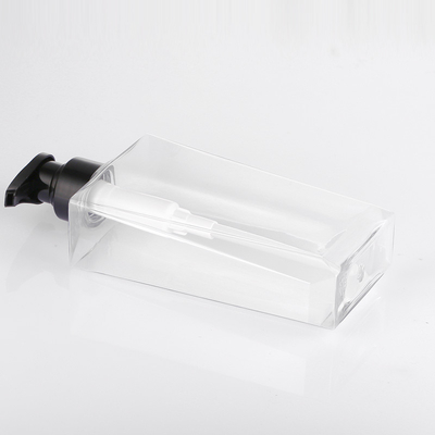 Champú del claro de 300ML 500ML y botella plásticos regulares normales reciclados de la bomba del cuerpo del acondicionador
