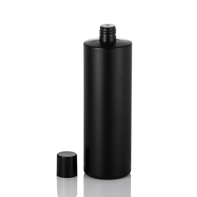 Botella plástica helada 100ml con el material plástico del negro del tapón de tuerca PE