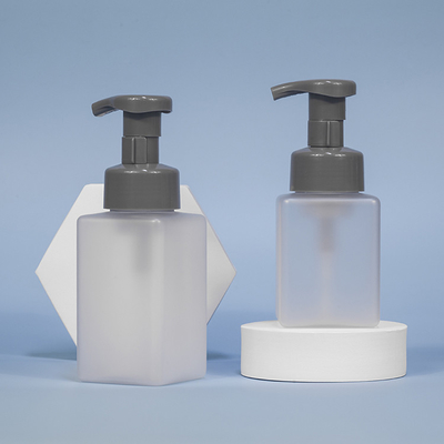 Anchura transparente reciclada de Multiusage 60m m de la botella cosmética de la espuma del ANIMAL DOMÉSTICO